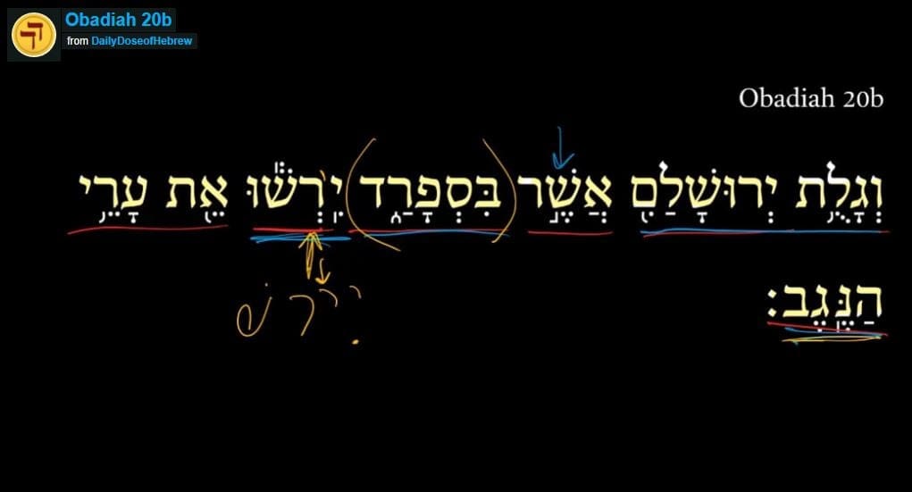 Obadiah 20b