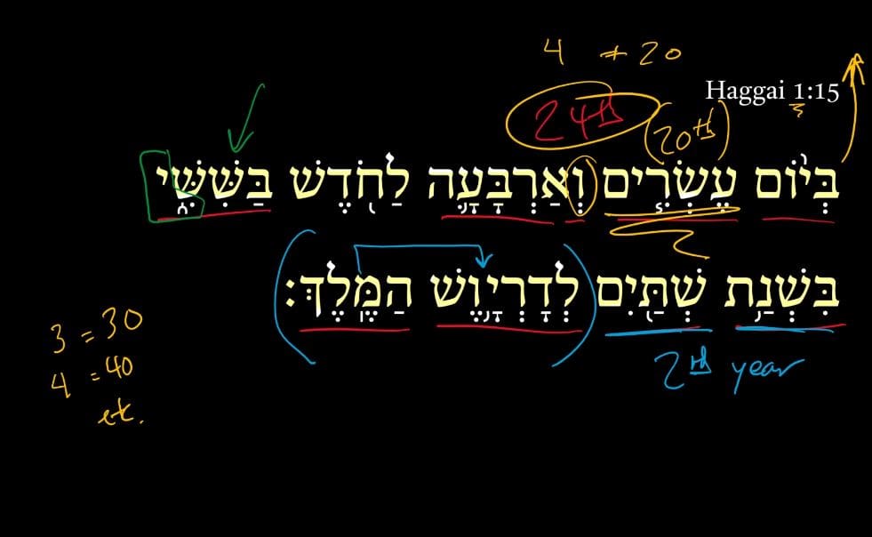 Haggai 1:15