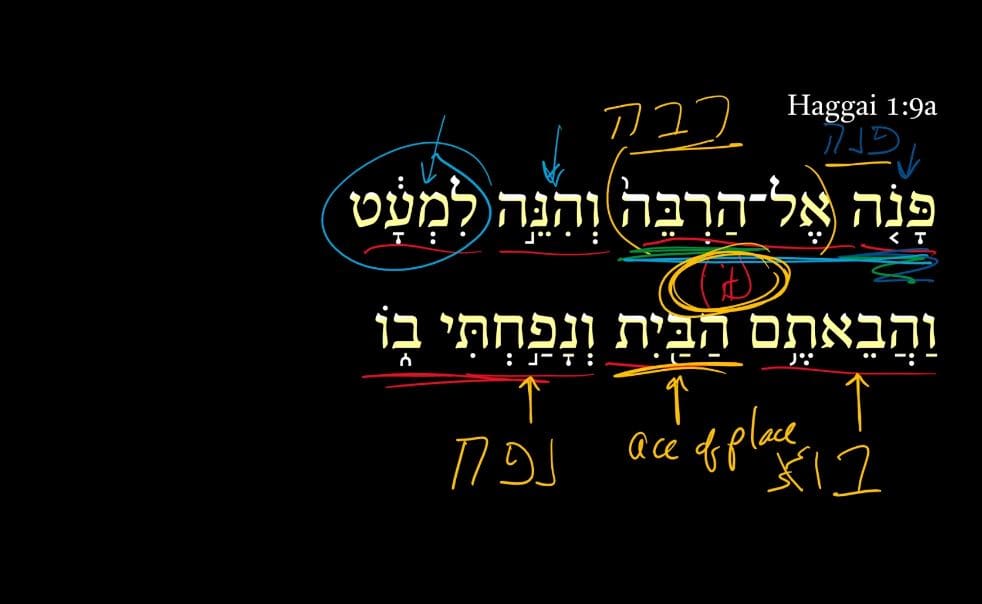 Haggai 1:9a