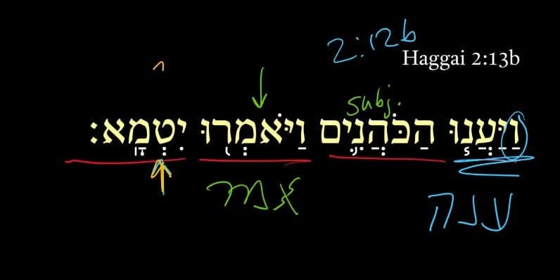 Haggai 2:13b