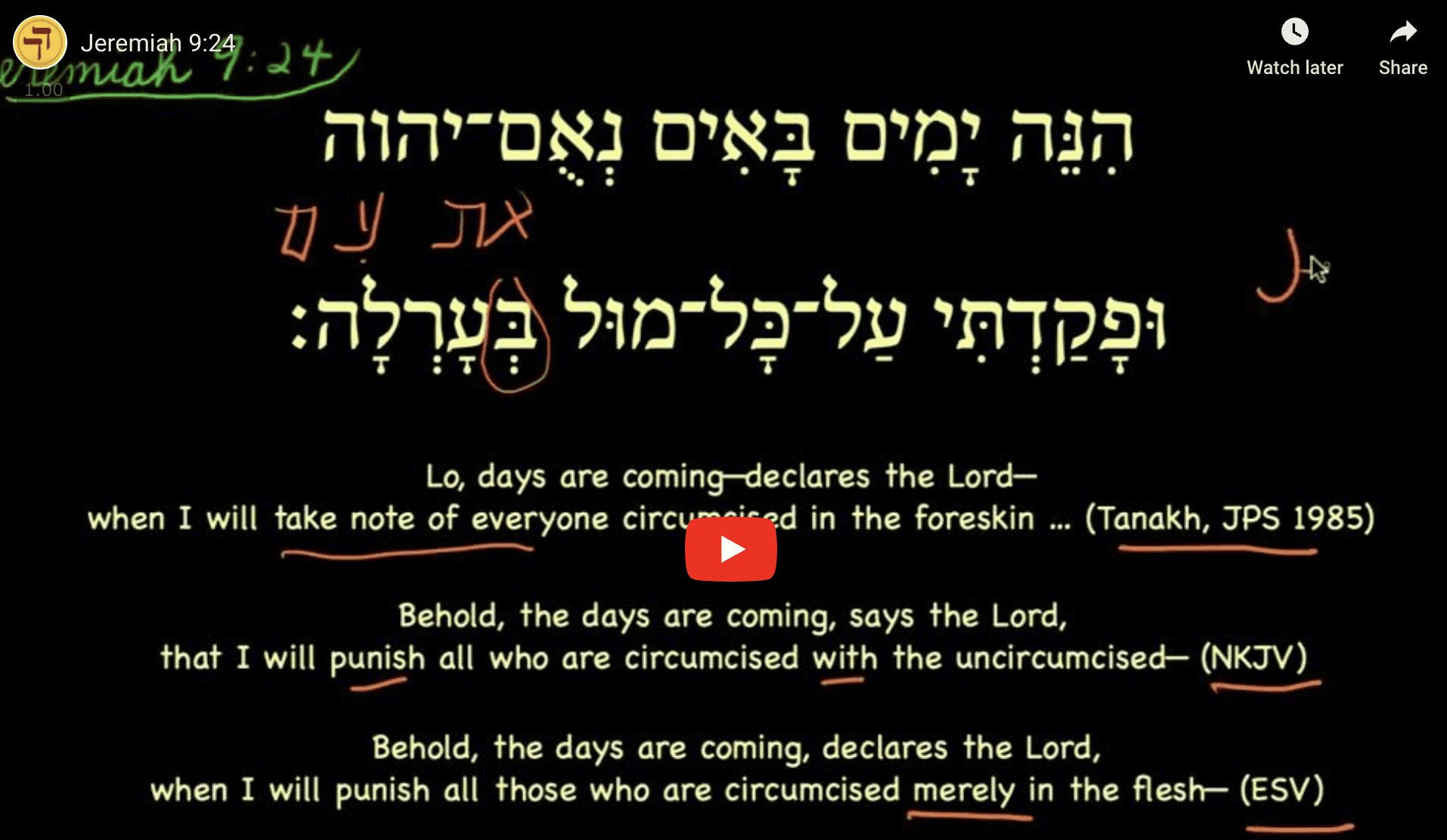 Jeremiah 9:24