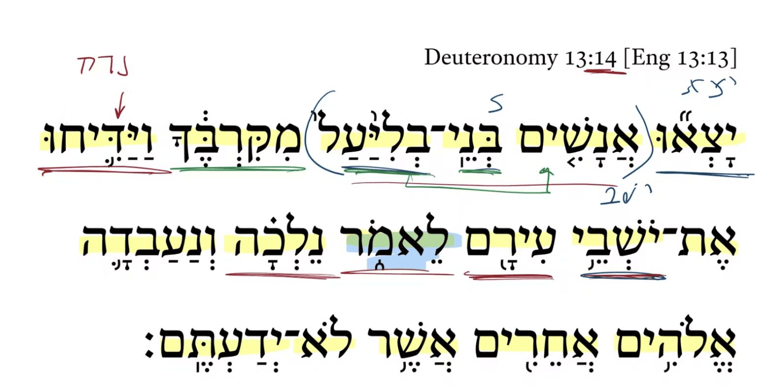 Deuteronomy 13:14