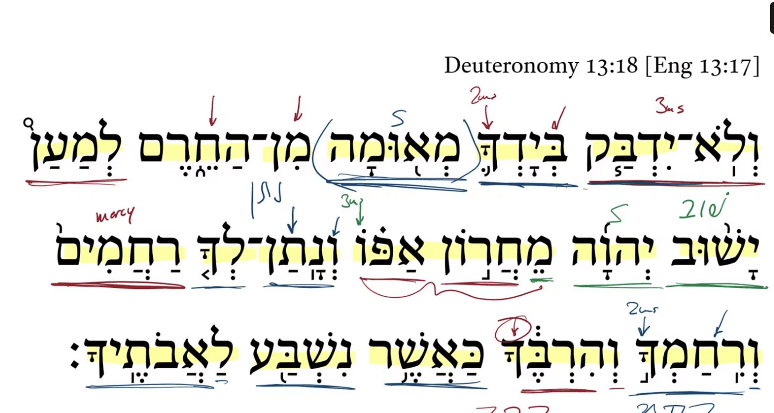 Deuteronomy 13:18