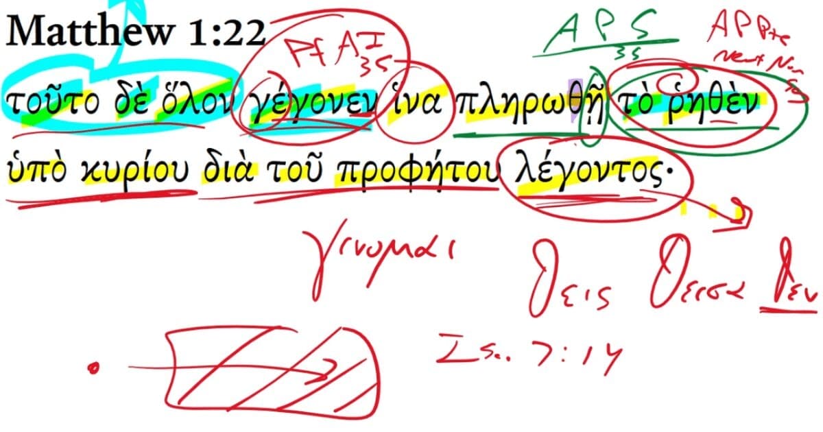 Matthew 1:22