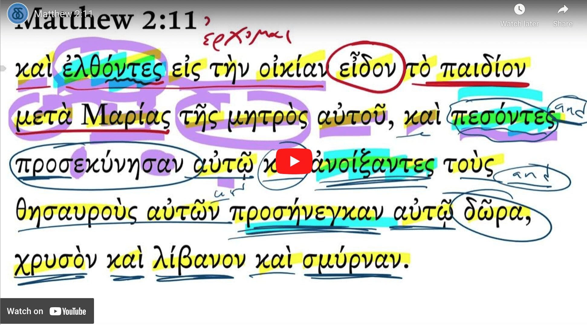 Matthew 2:11