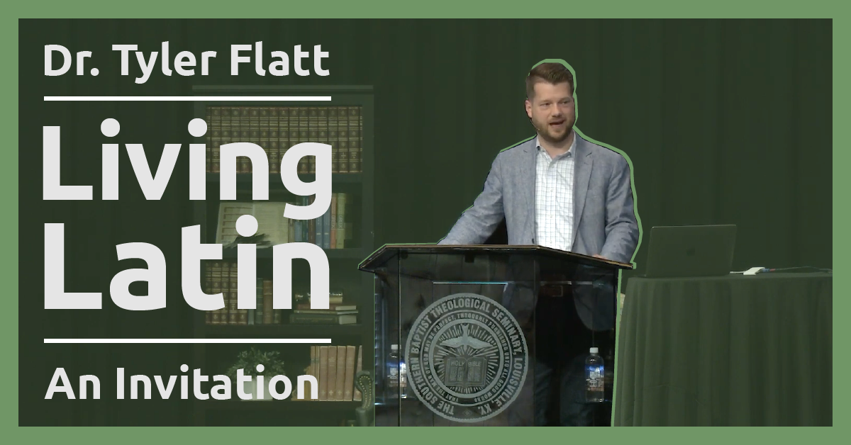 Greek & Hebrew for Life Conference 2023 Plenary #3 Tyler Flatt