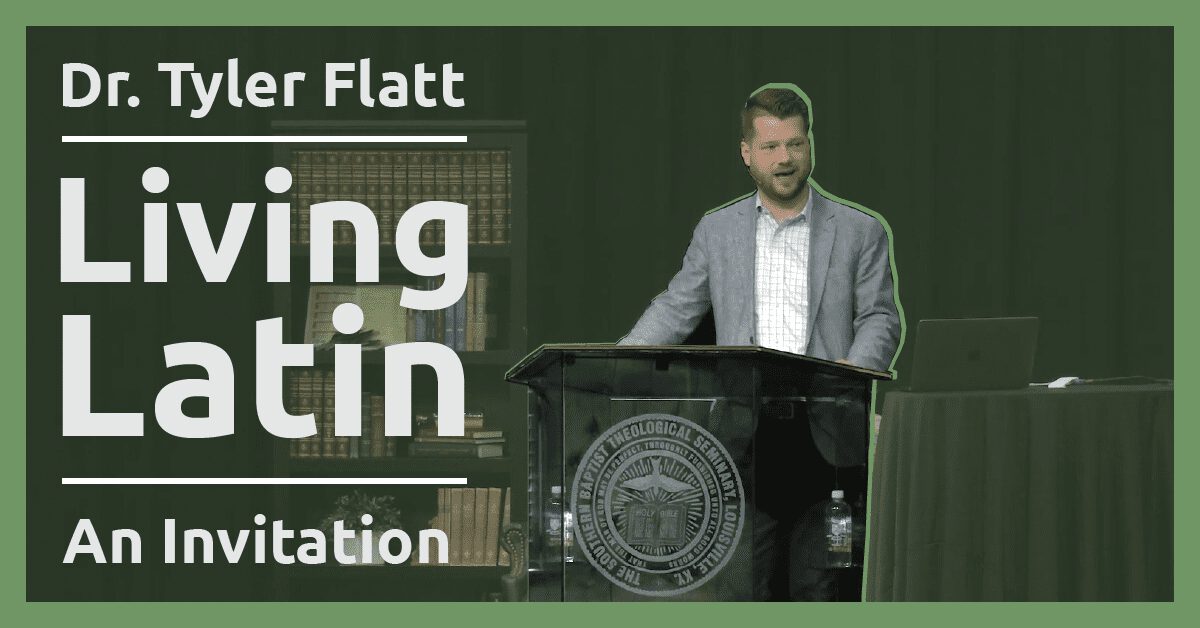 Greek & Hebrew for Life Conference 2023 Plenary #3 Tyler Flatt