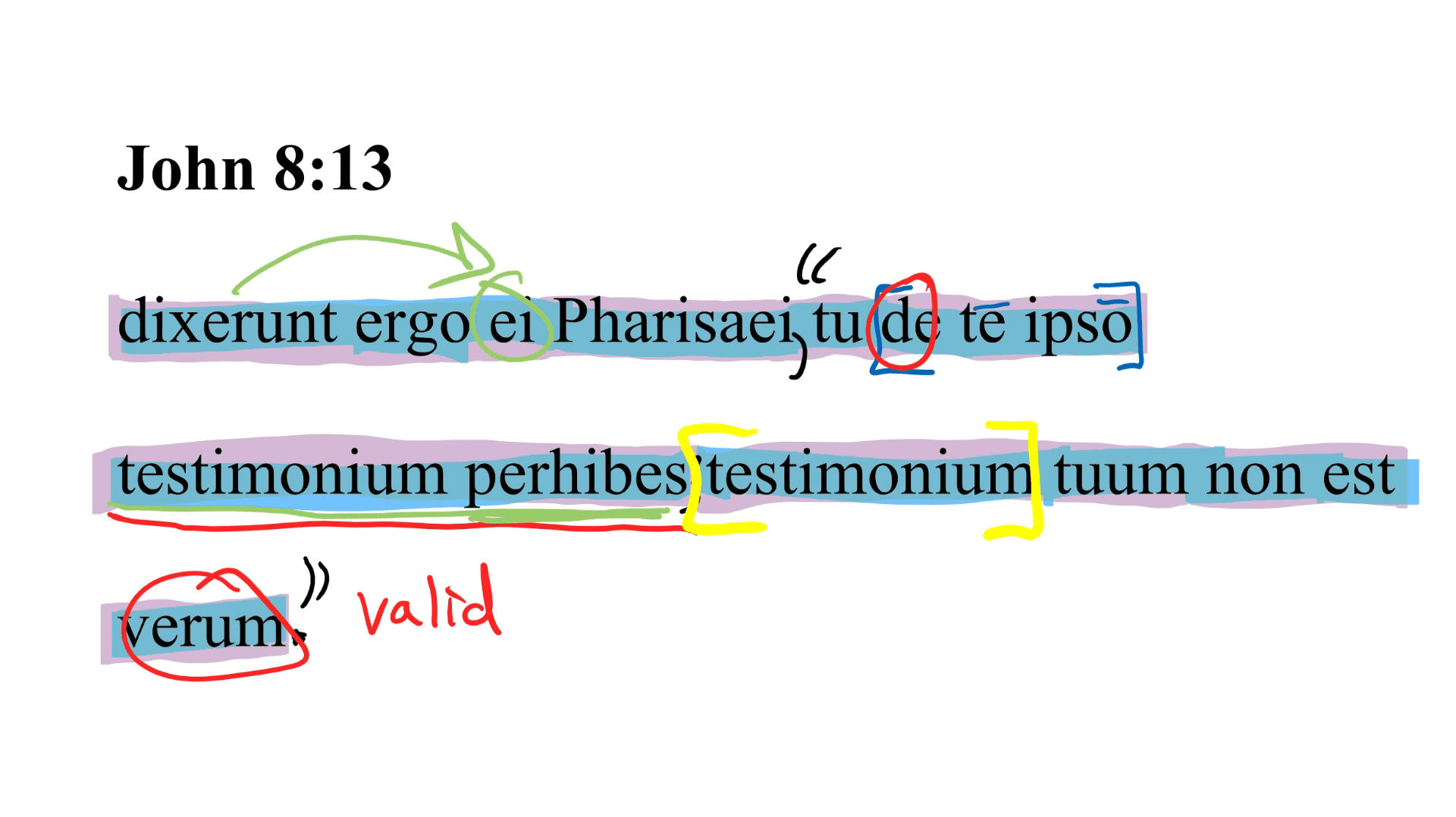 John 8:13