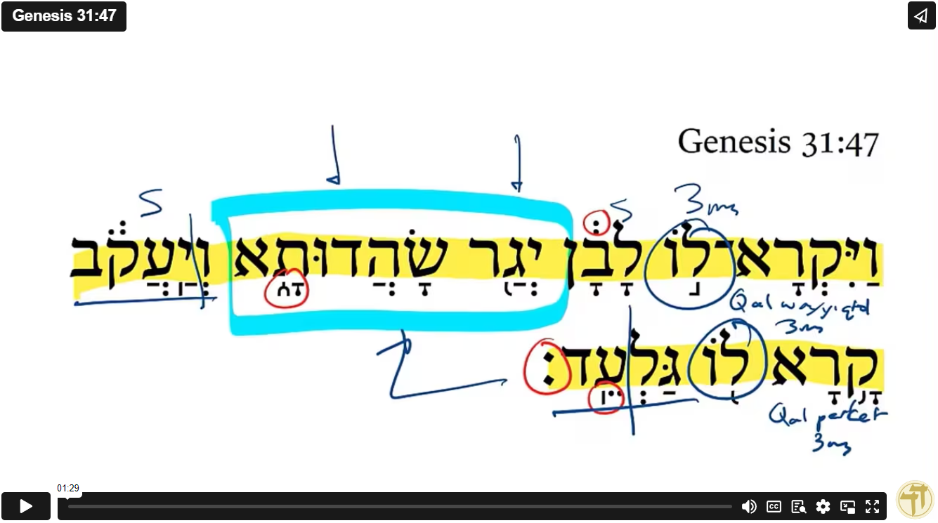 Genesis 31:47