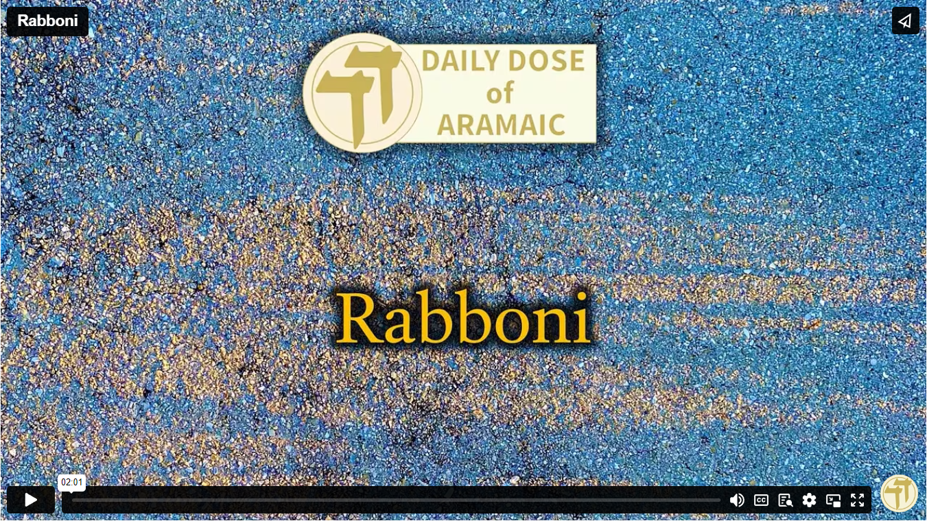 Rabboni