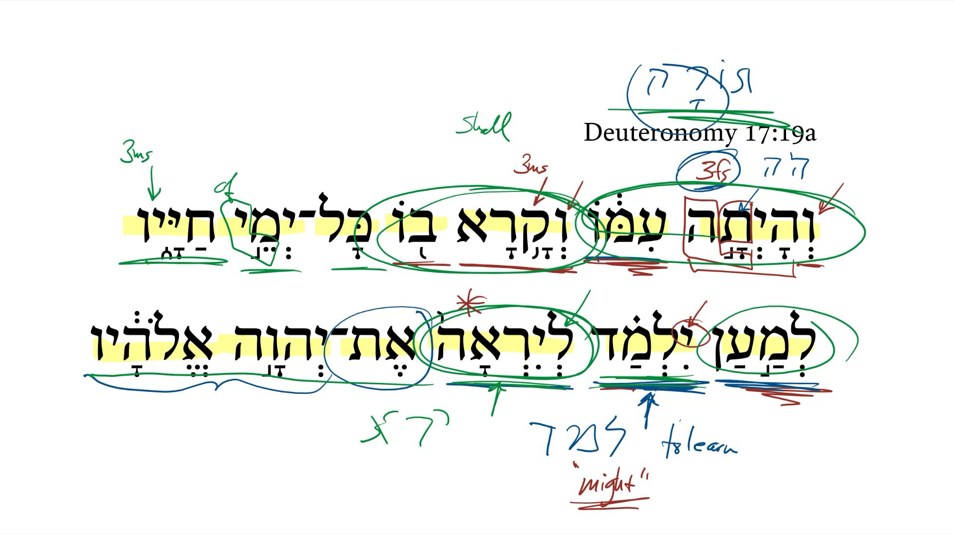 Deuteronomy 17:19a
