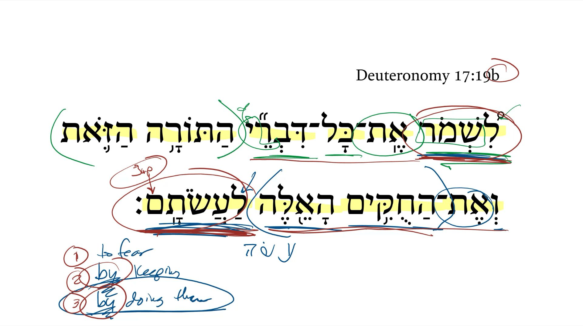 Deuteronomy 17:19b