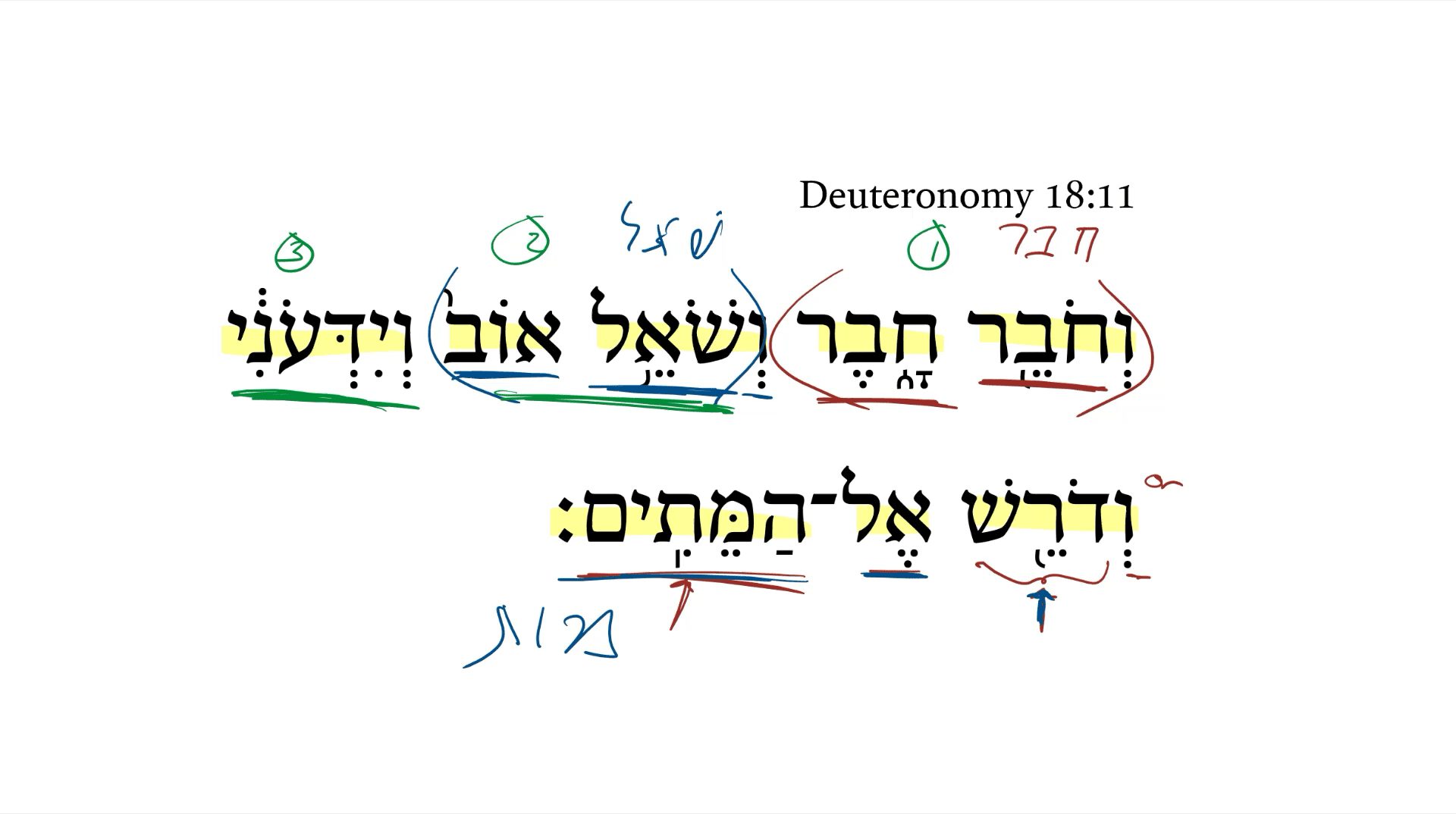 Deuteronomy 18:11