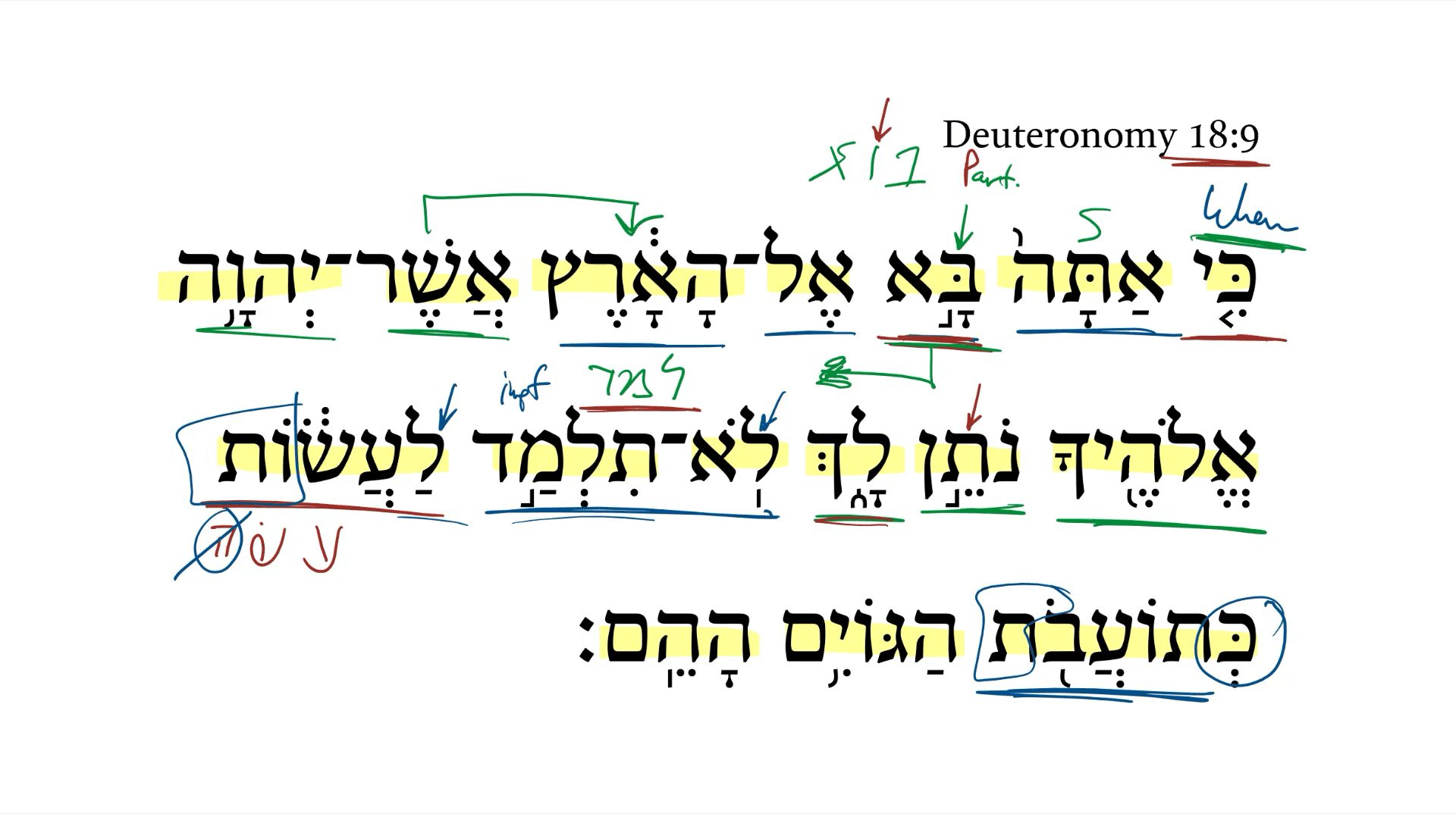 Deuteronomy 18:9