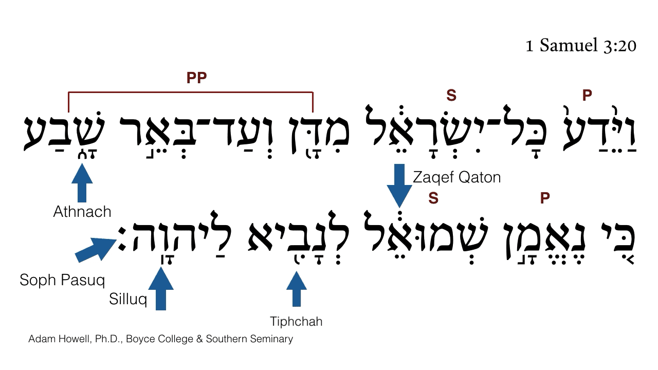 1 Samuel 3:20 Part 2 Accents