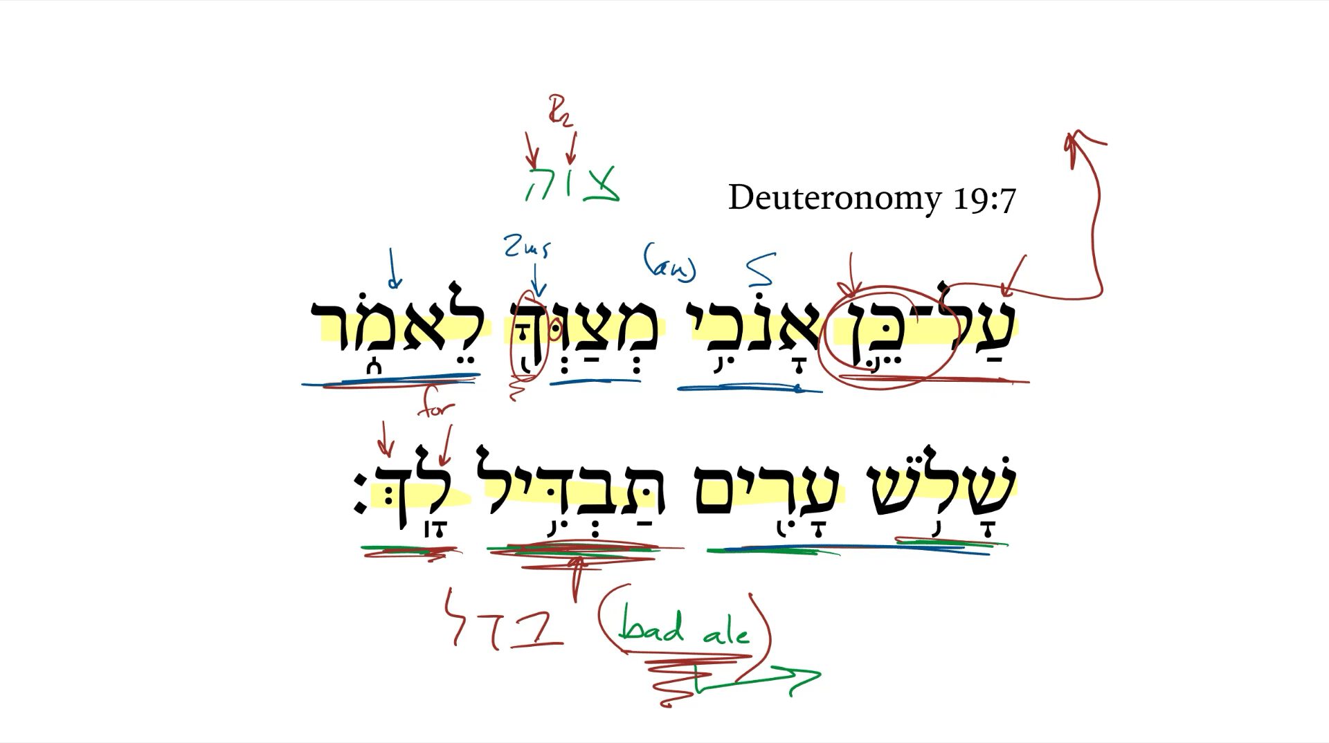 Deuteronomy 19:7
