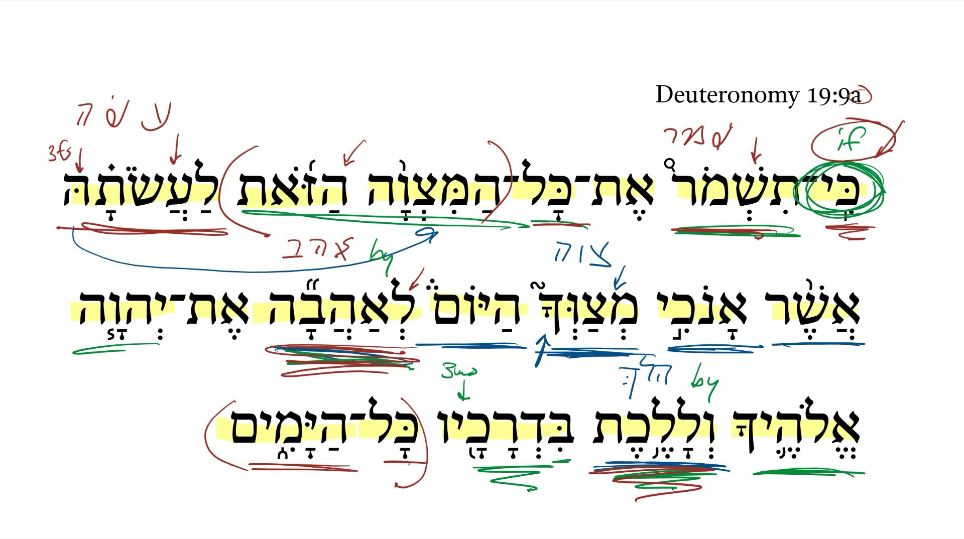 Deuteronomy 19:9a