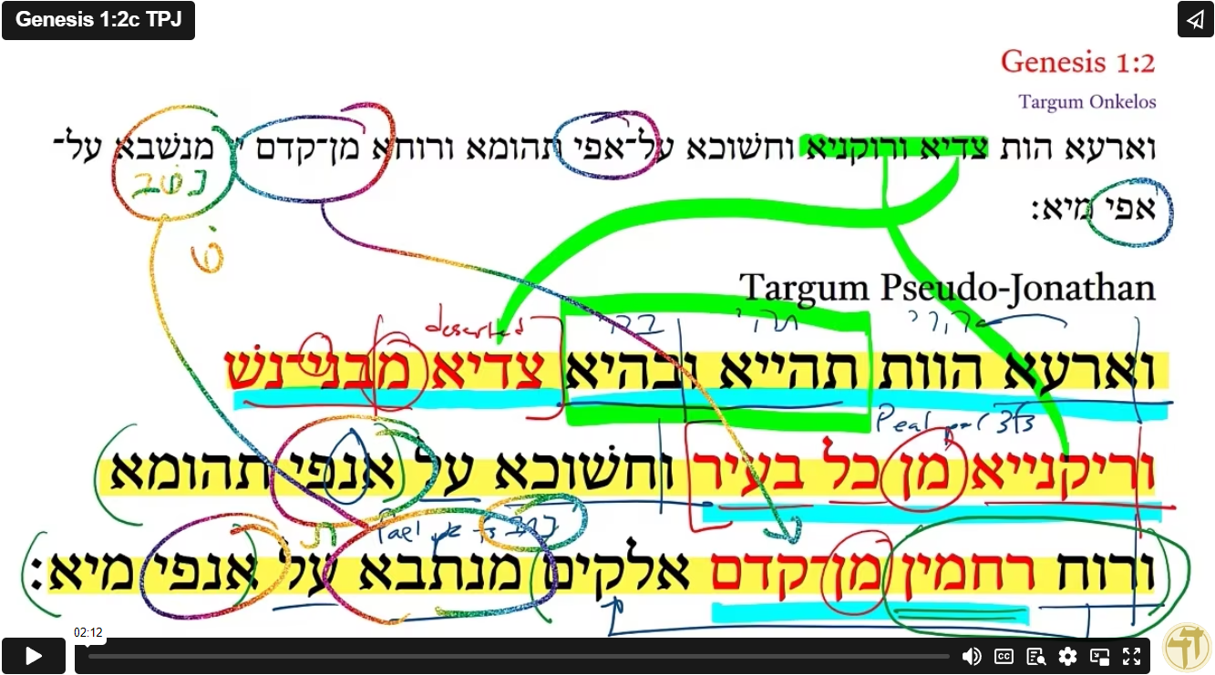 Genesis 1:2c TPJ