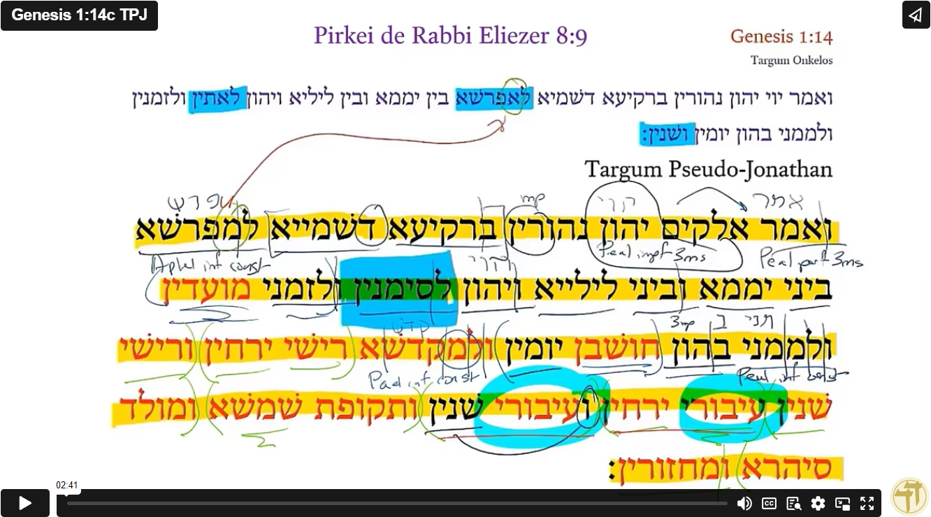 Genesis 1:14c TPJ