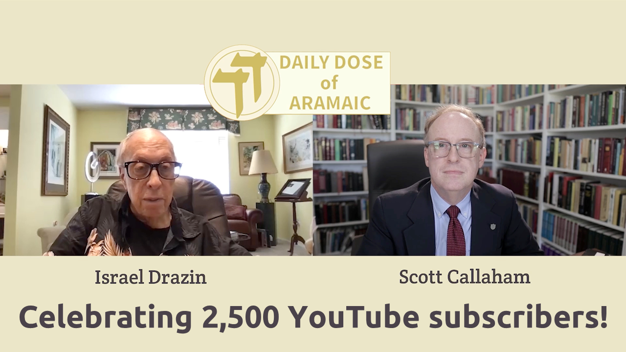 Israel Drazin DDA Interview