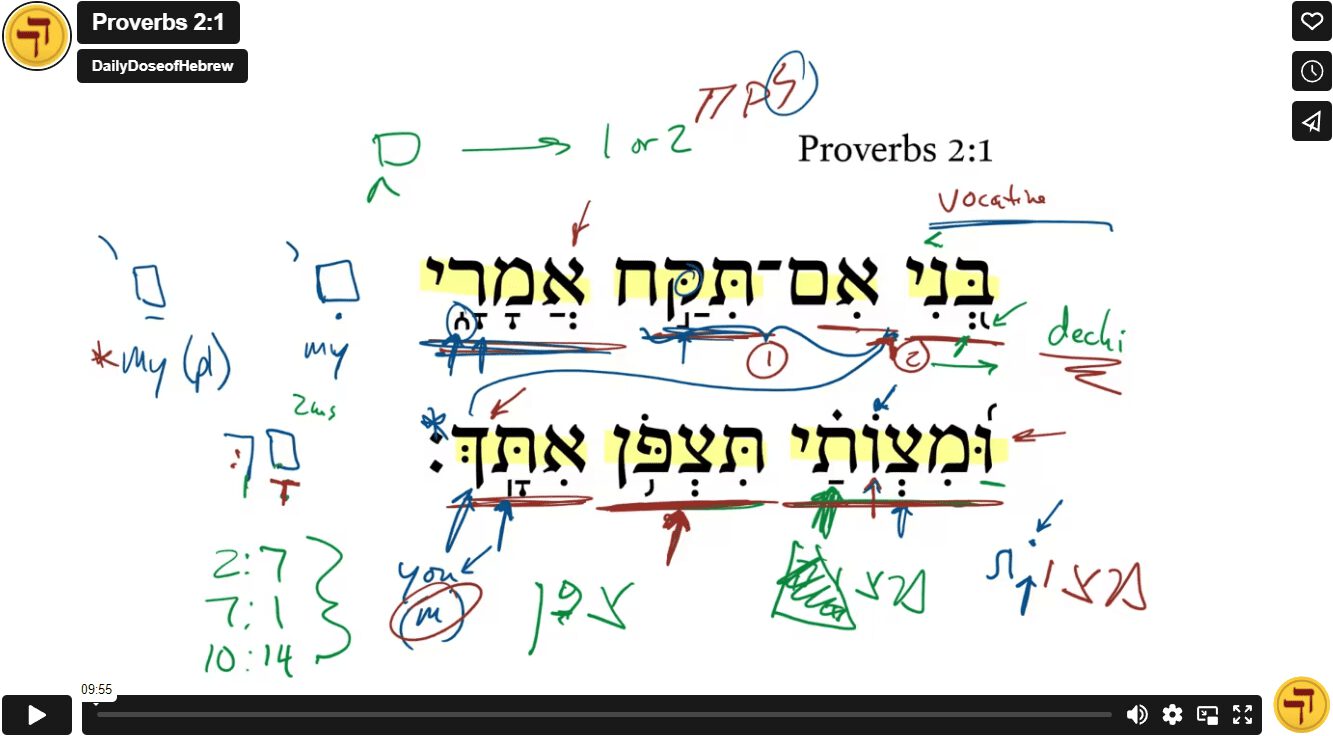 Proverbs 2:1