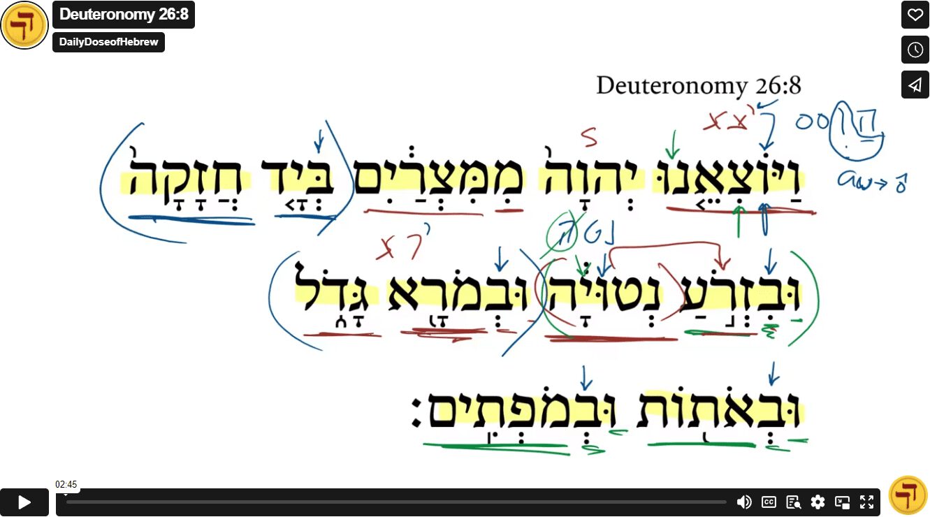 Deuteronomy 26:8