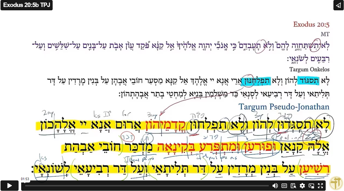 Exodus 20:5b TPJ