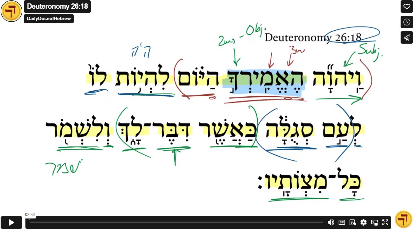 Deuteronomy 26:18