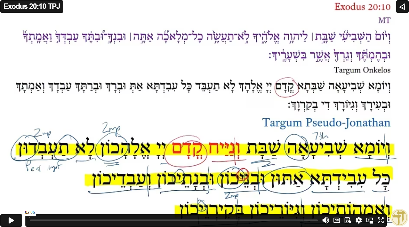 Exodus 20:10 TPJ
