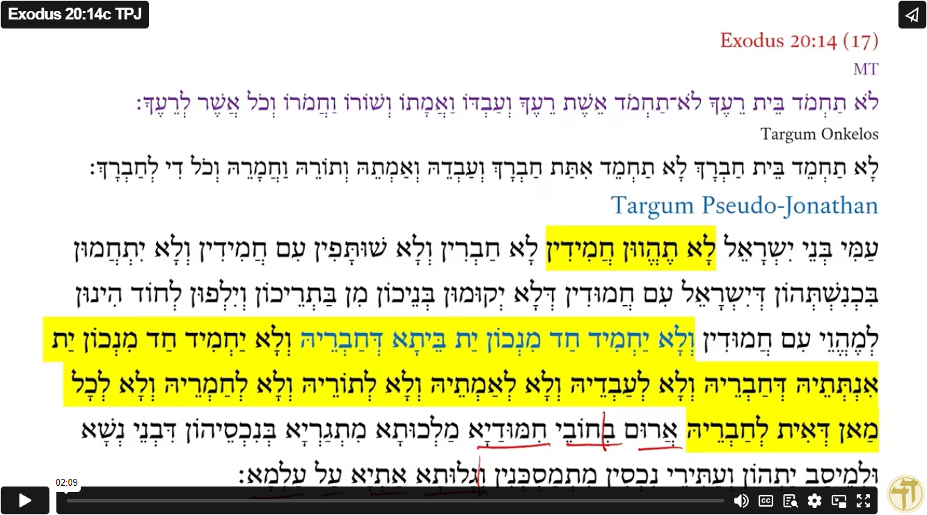 Exodus 20:14c TPJ
