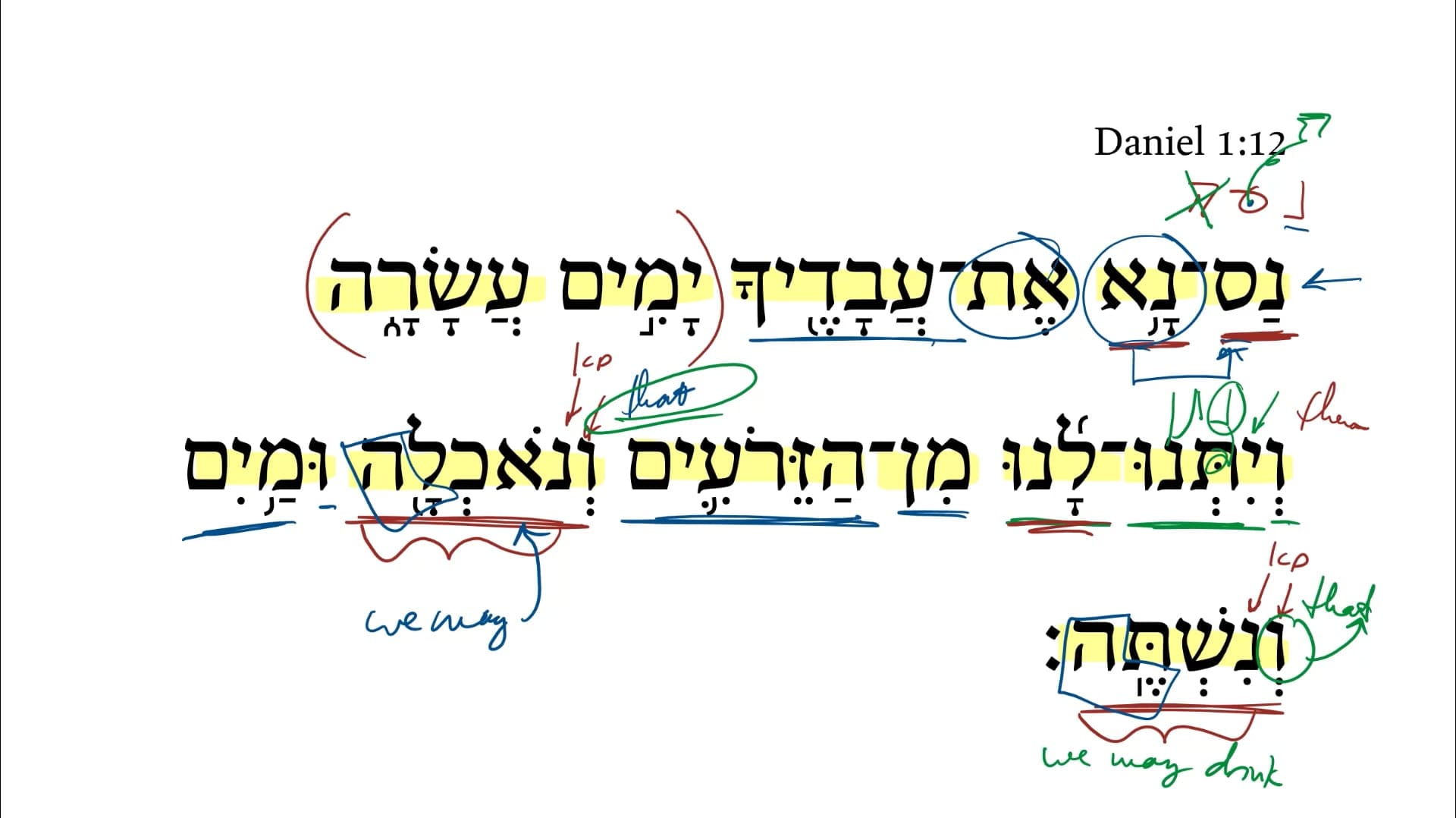 Daniel 1:12