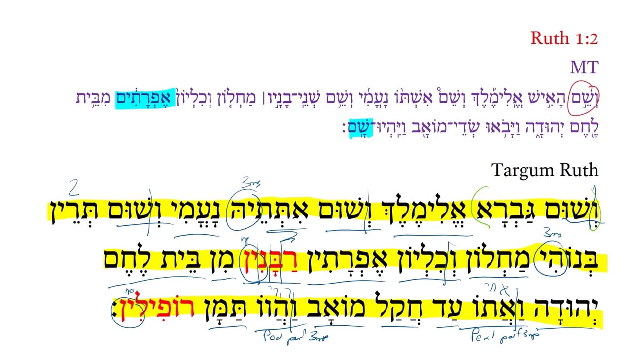 TR Ruth 1:2