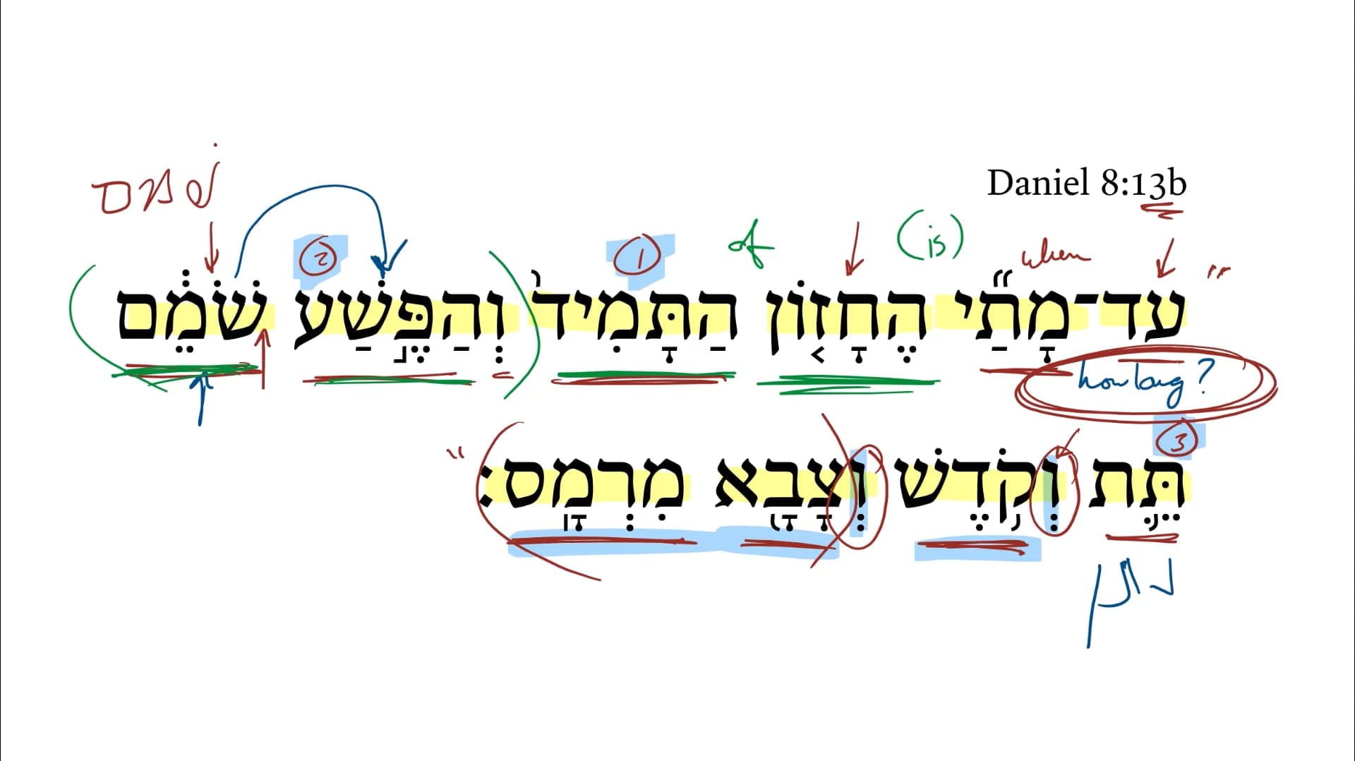 Daniel 8:13b
