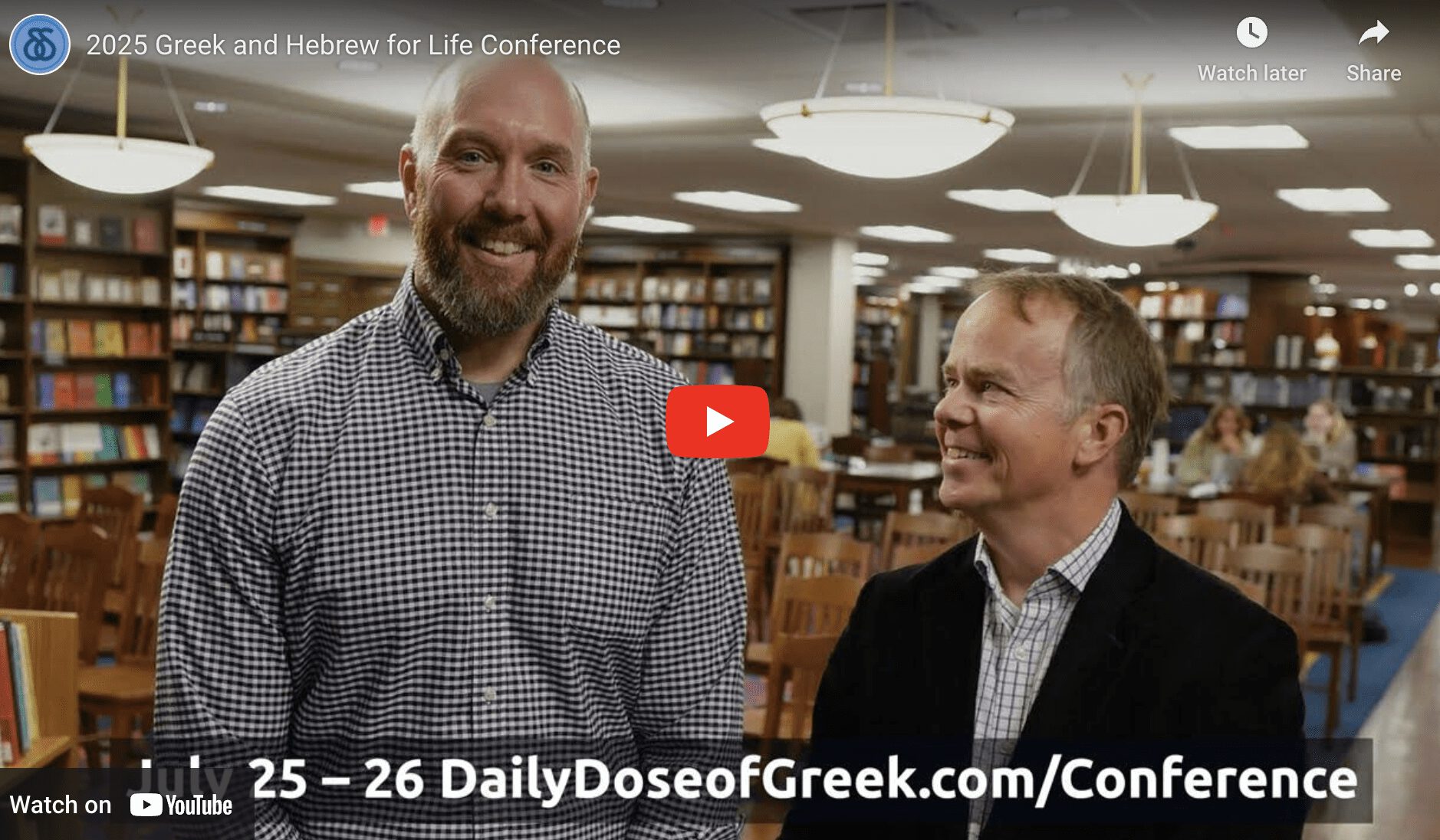 2025 Greek and Hebrew for Life Conference
