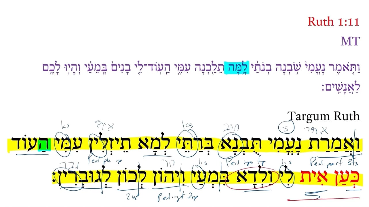 TR Ruth 1:11b