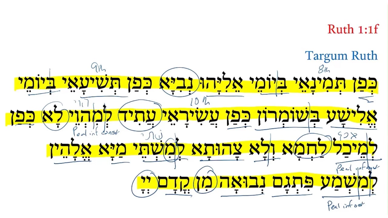 TR Ruth 1:1f1