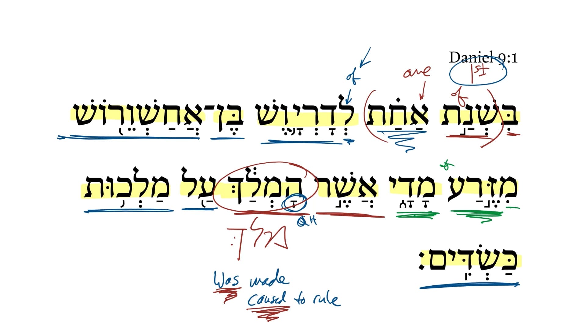 Daniel 9:1