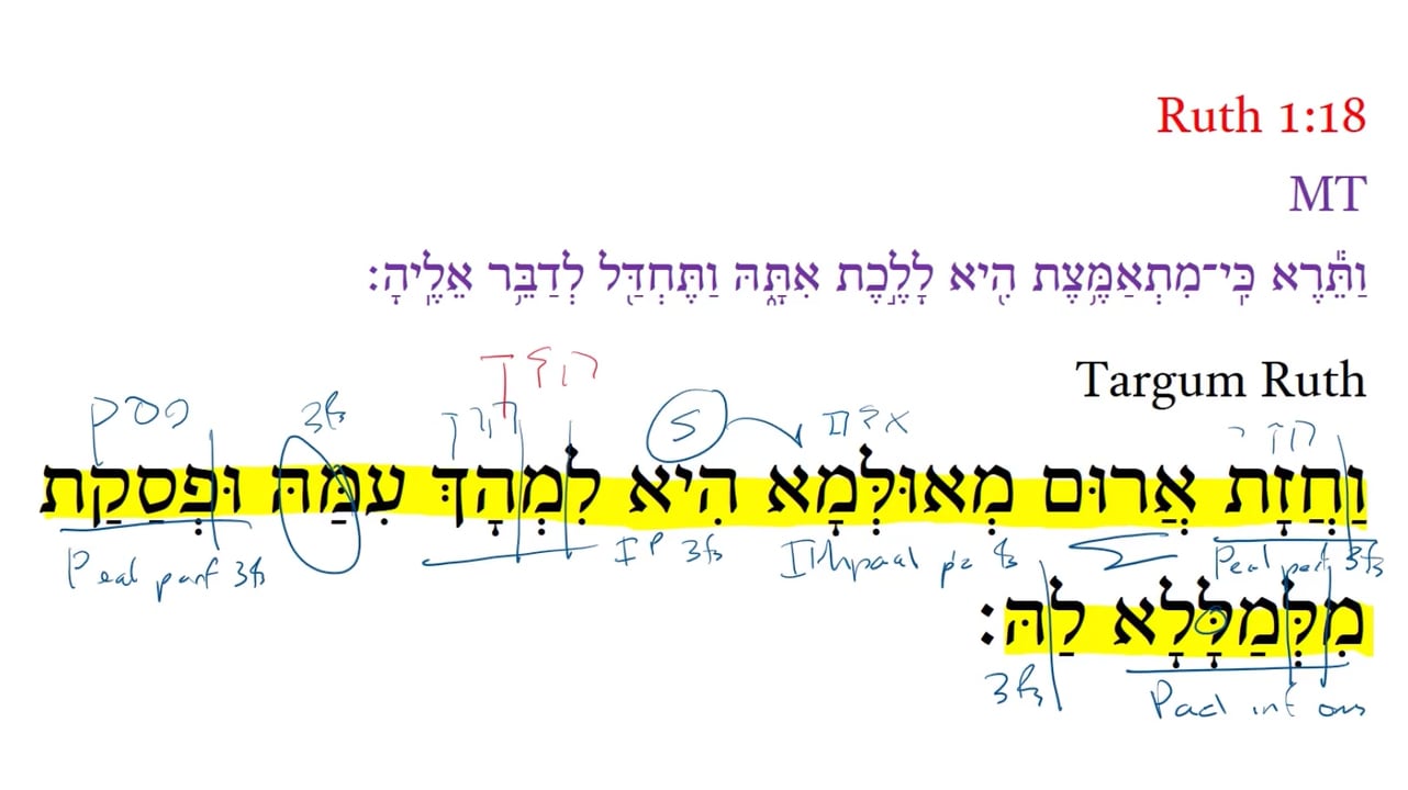 TR Ruth 1:18a