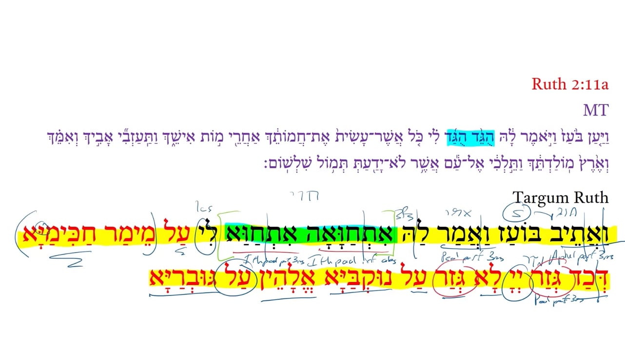 TR Ruth 2:11a