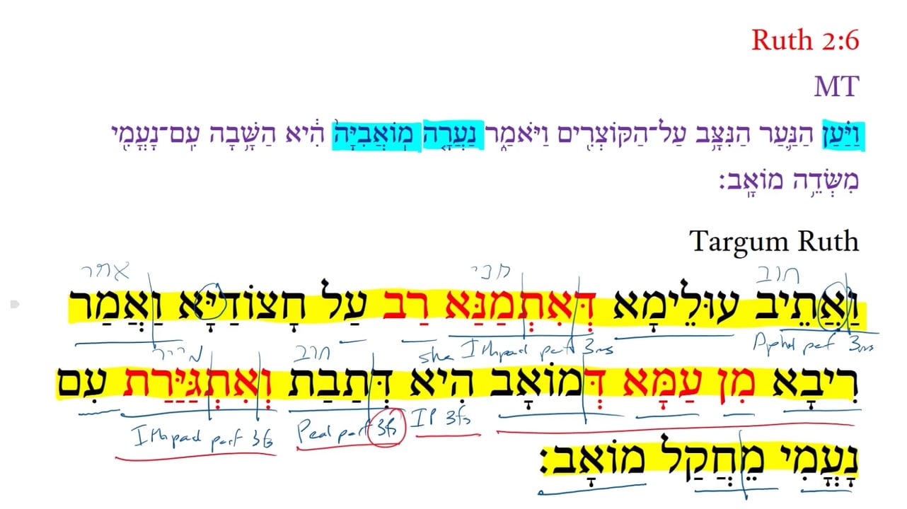 TR Ruth 2:6
