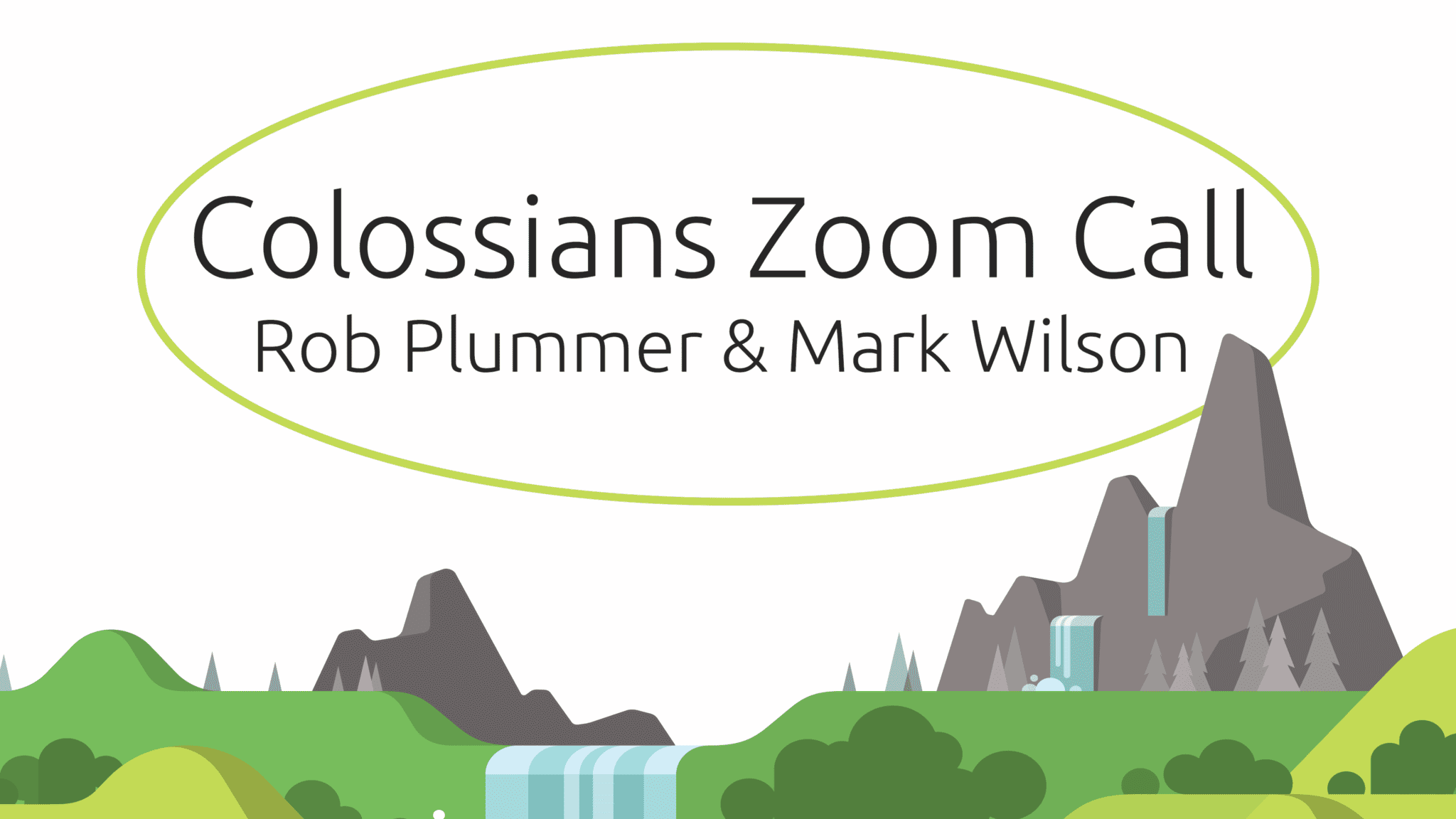 Colossians Reading Course Zoom Call #1