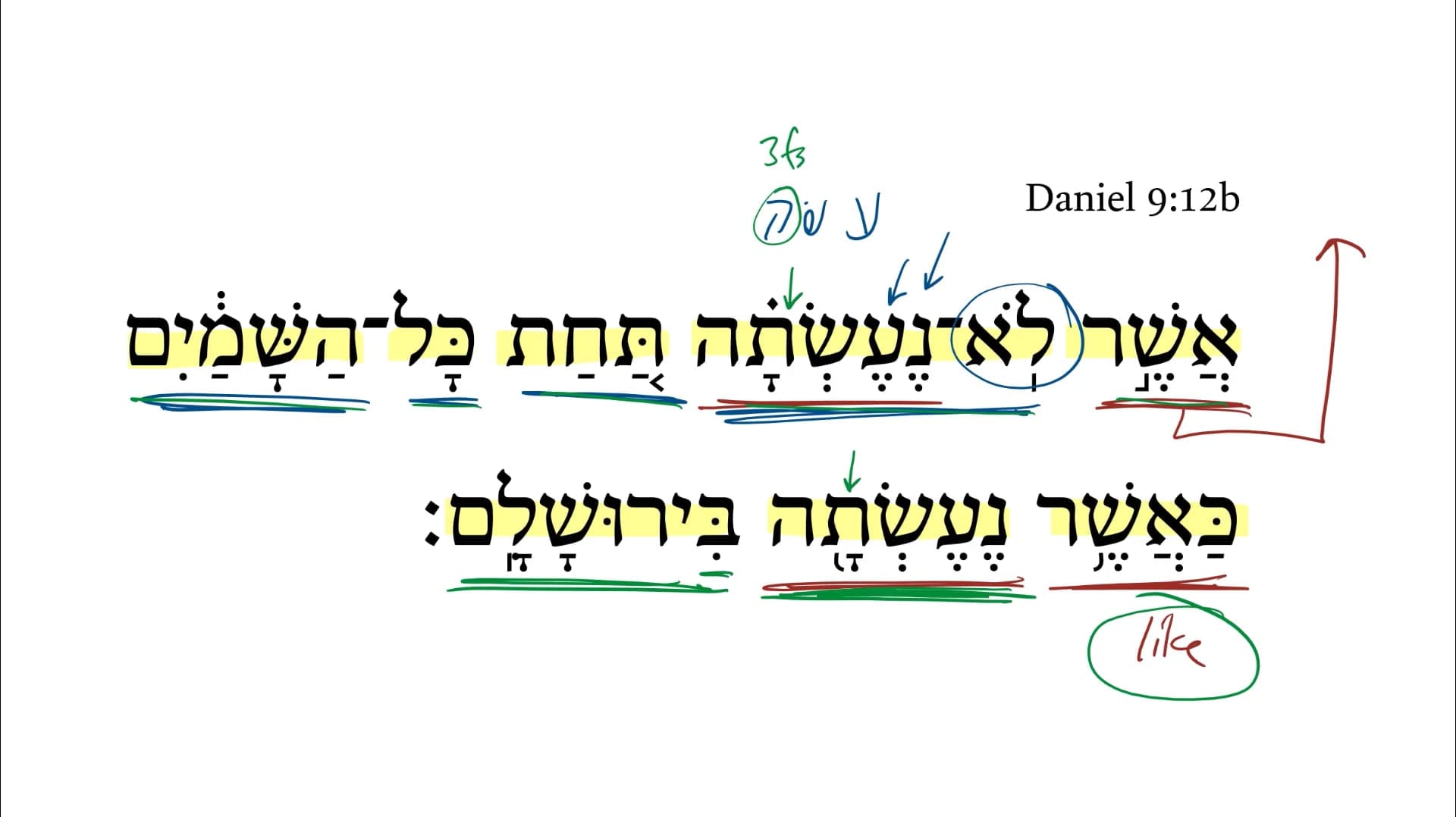 Daniel 9:12b