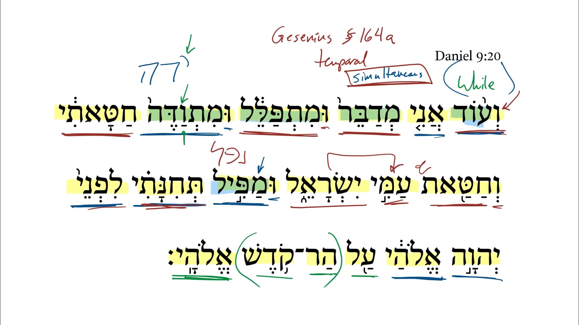 Daniel 9:20