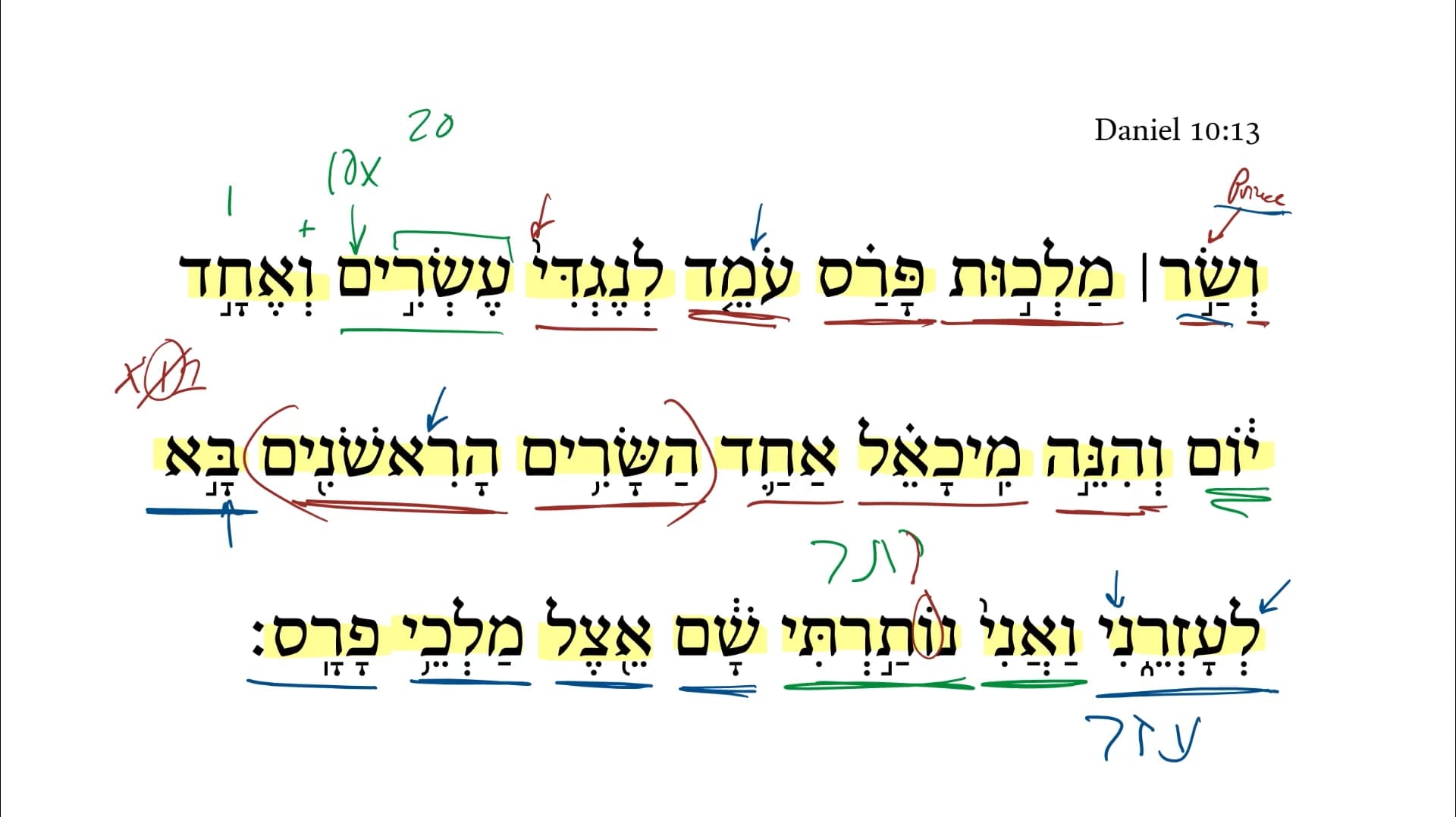 Daniel 10:13