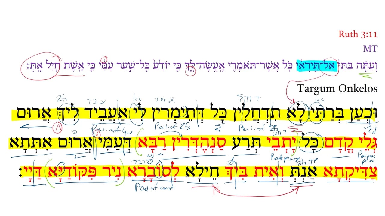 TR Ruth 3:11c