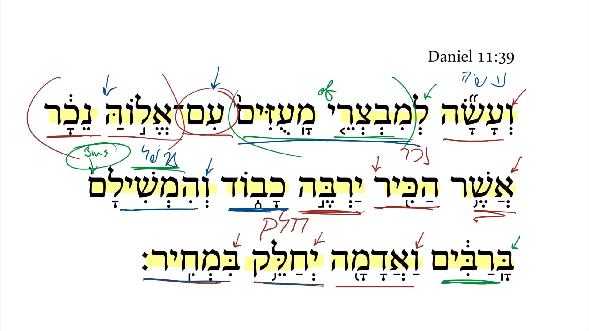 Daniel 11:39