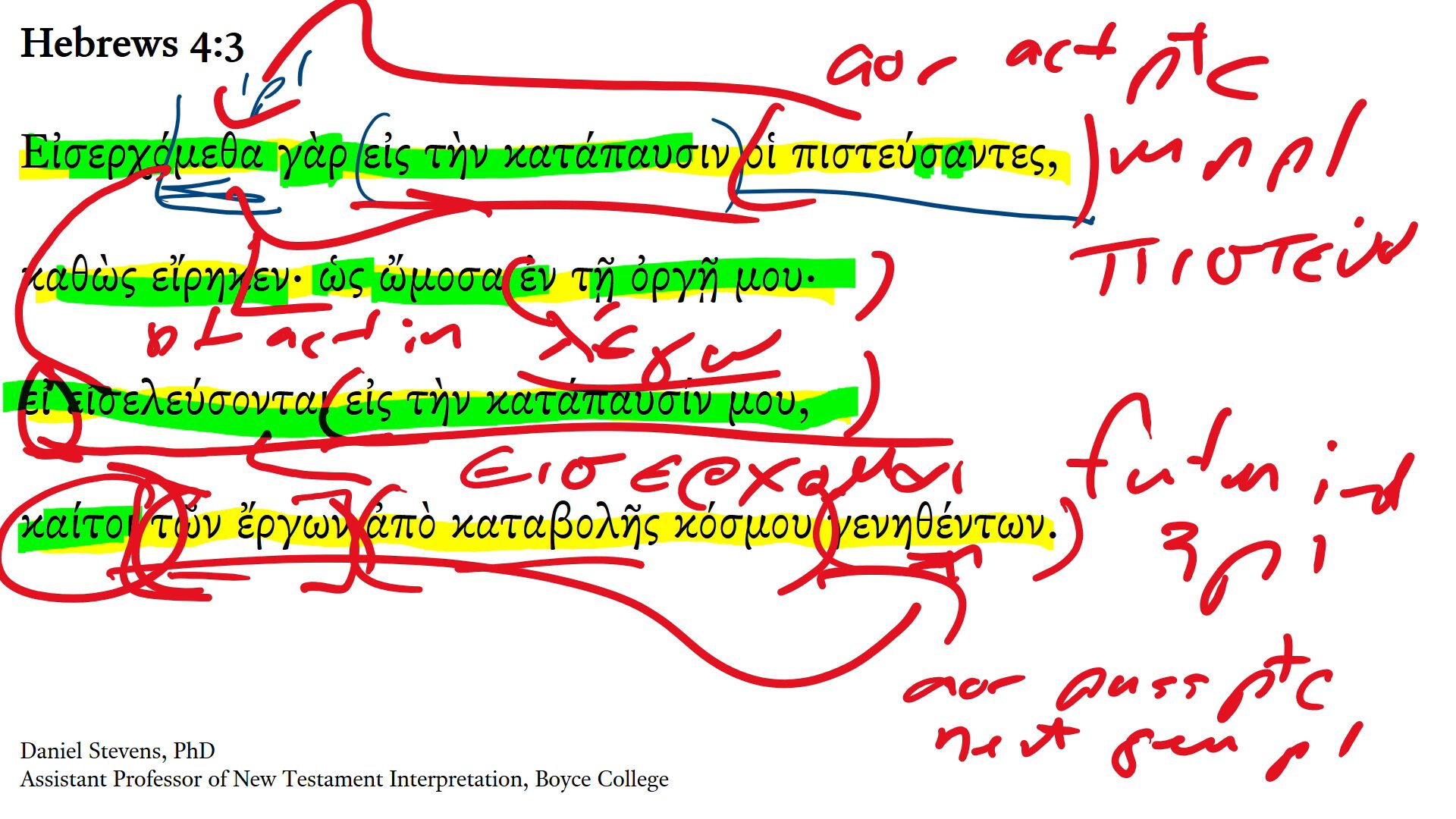 Hebrews 4:3
