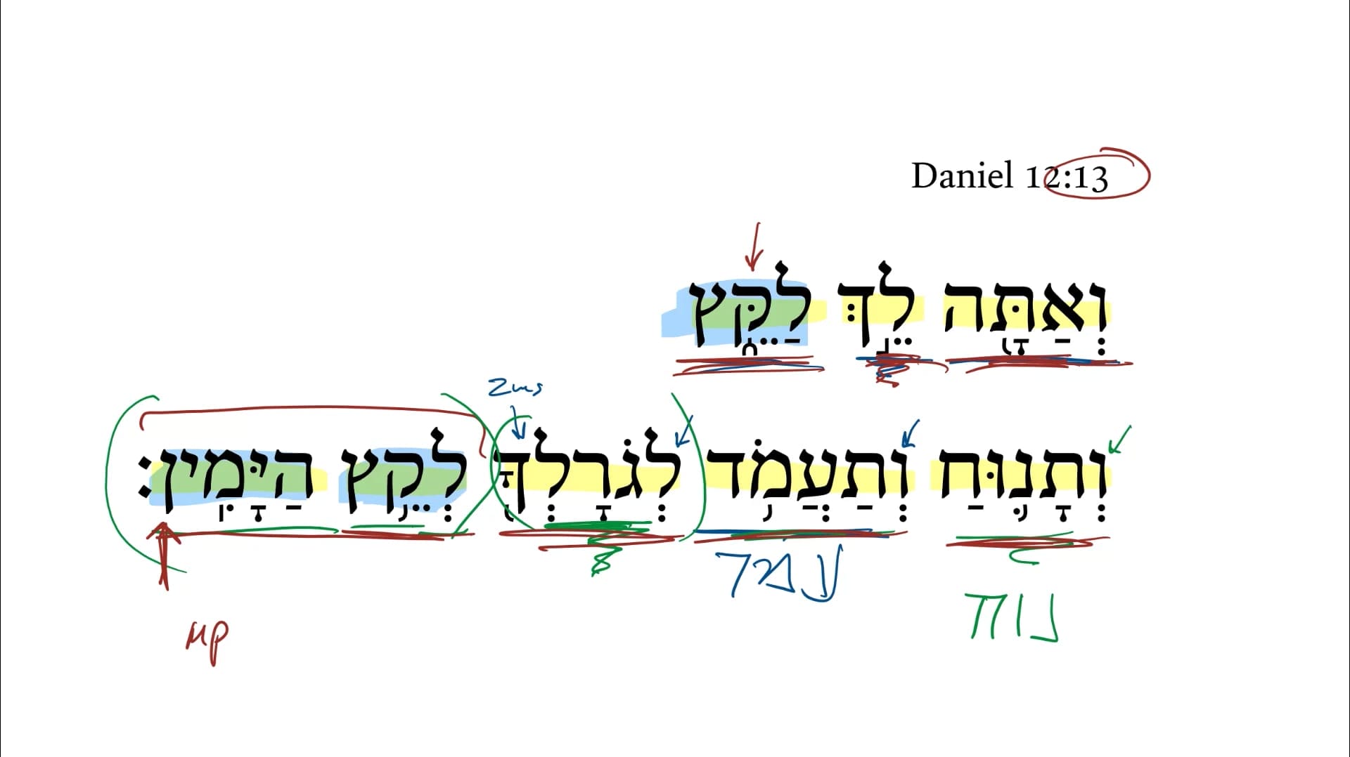 Daniel 12:13