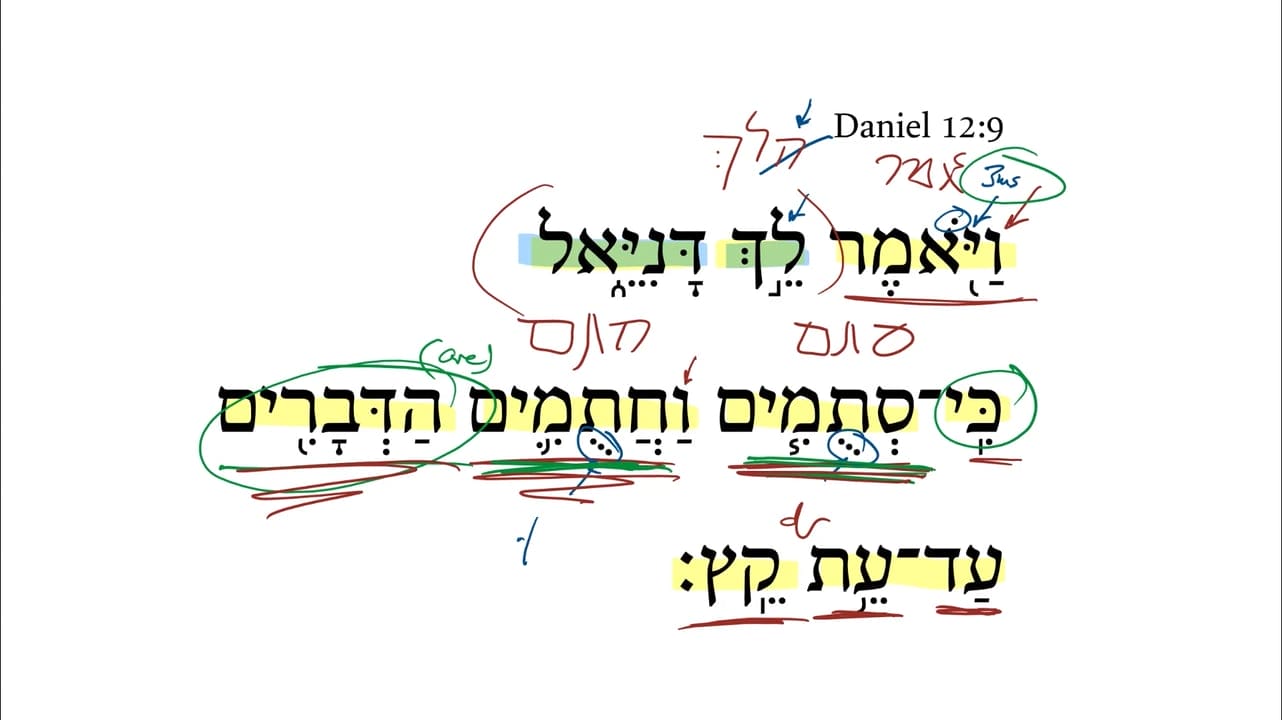Daniel 12:9