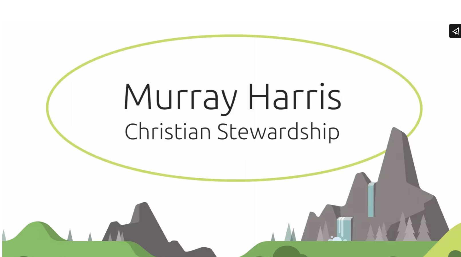 Greek Scholar Murray Harris on Christian Stewardship and F.F. Bruce